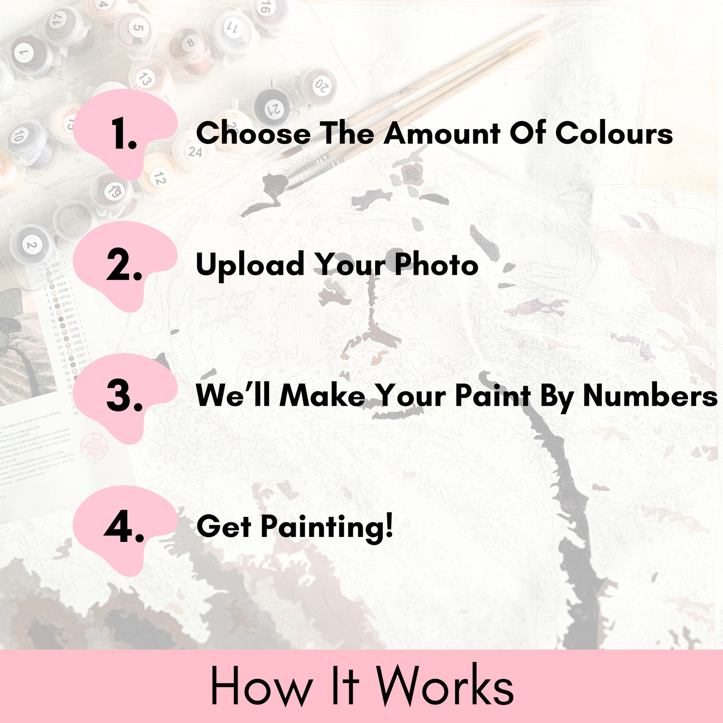 Paint Your Photo - Personalised Paint By Numbers